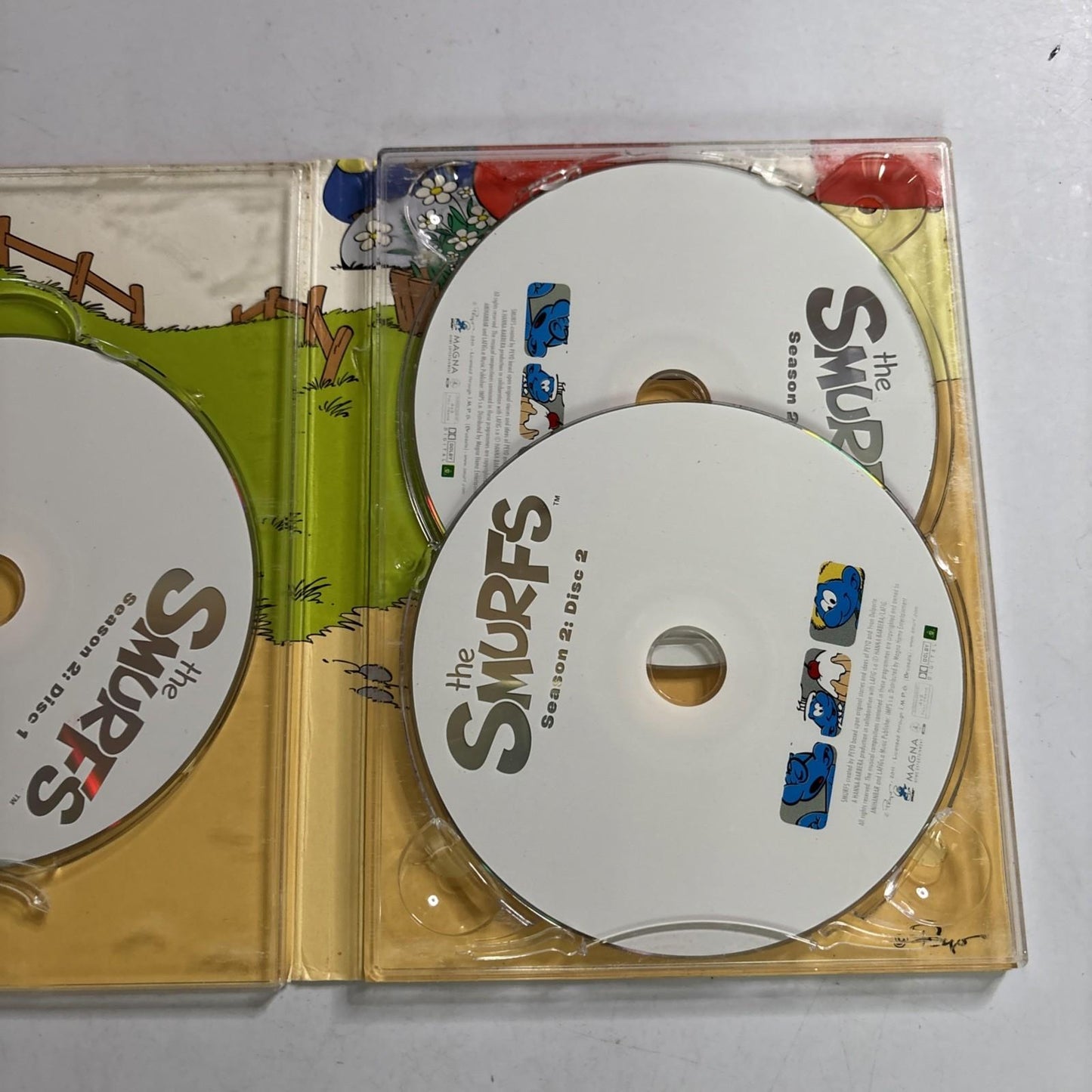 The Smurf - Season 2 (DVD, 3-Disc) Region 4 *No Cover*