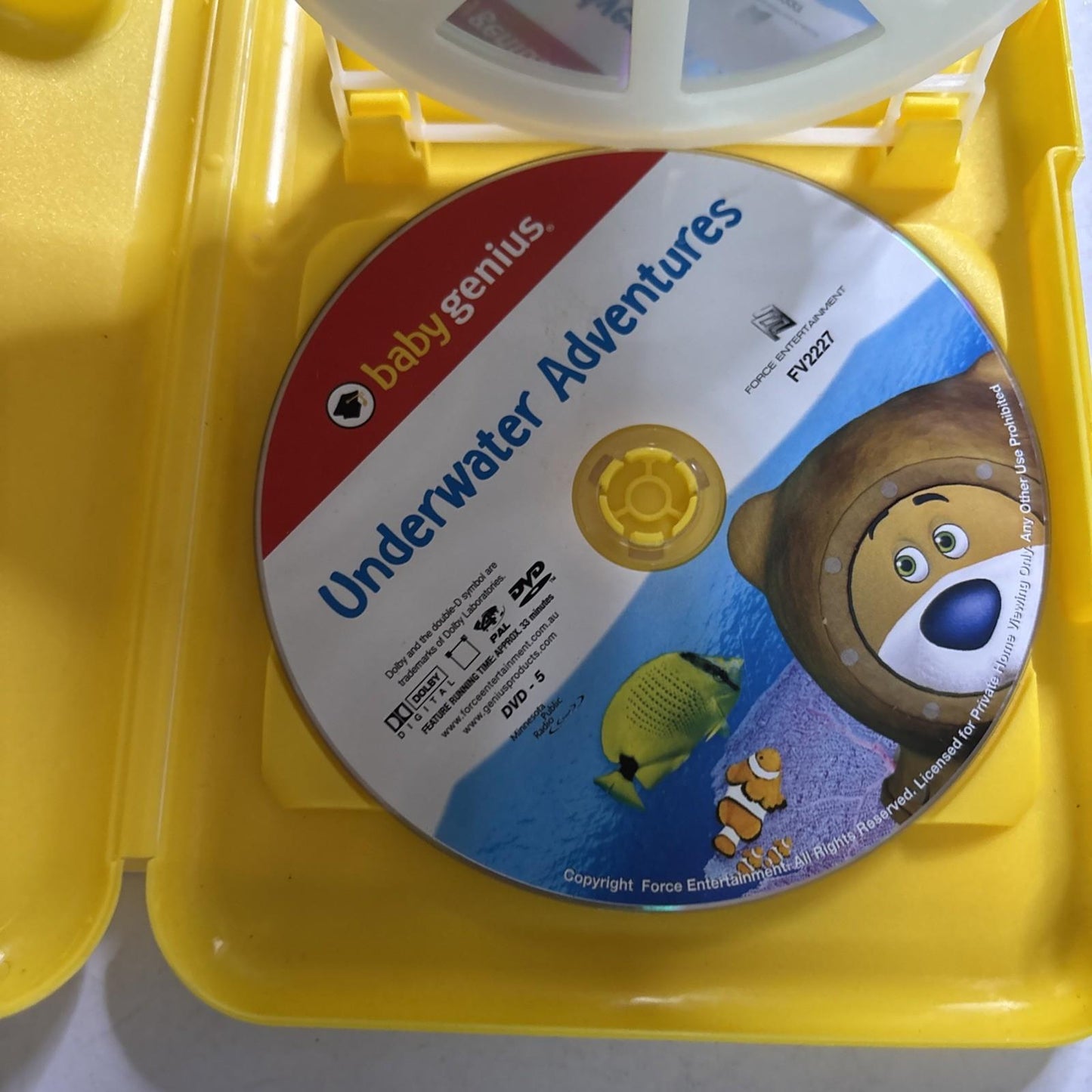 Baby Genius - Underwater Adventures (DVD + CD, 2006) All Regions