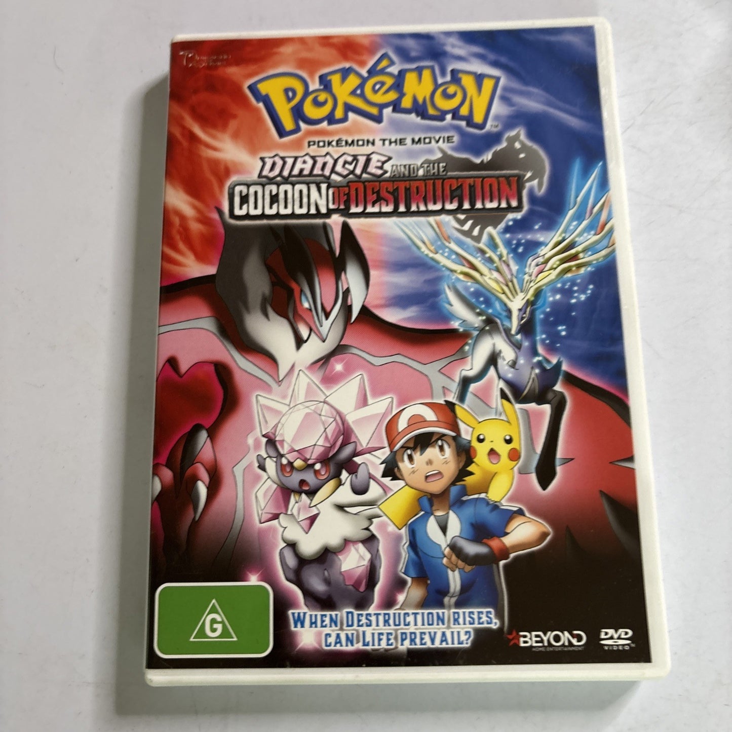 Pokemon the Movie - Diancie and the Cocoon of Destruction (DVD, 2014) Region 4