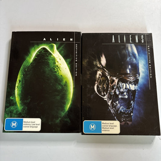 Alien + Aliens (Special Edition, DVD, 1986, 4-Disc) Region 4