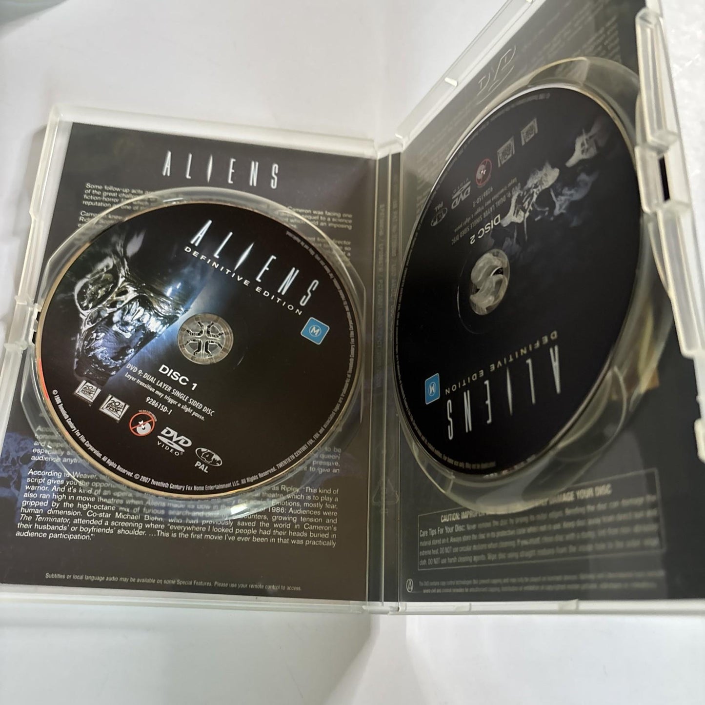 Alien + Aliens (Special Edition, DVD, 1986, 4-Disc) Region 4