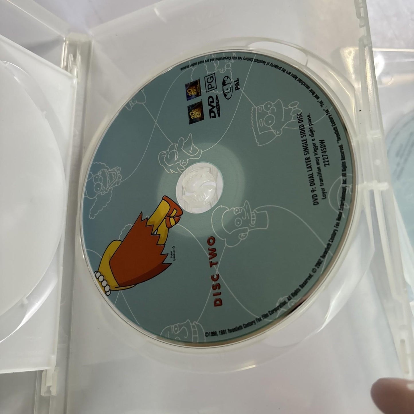 The Simpsons : Season 2 (DVD, 1990) Region 4