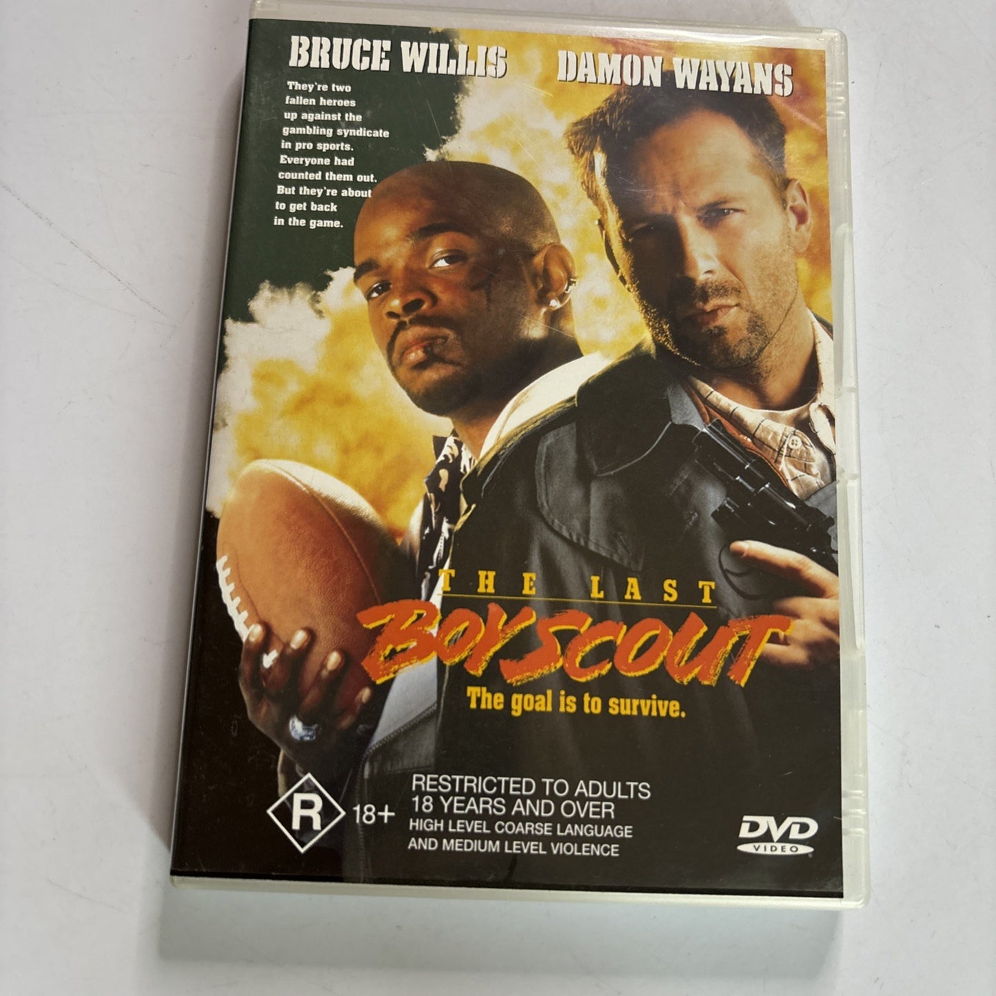 The Last Boy Scout (DVD, 1991) Bruce Willis, Damon Wayans Region 4