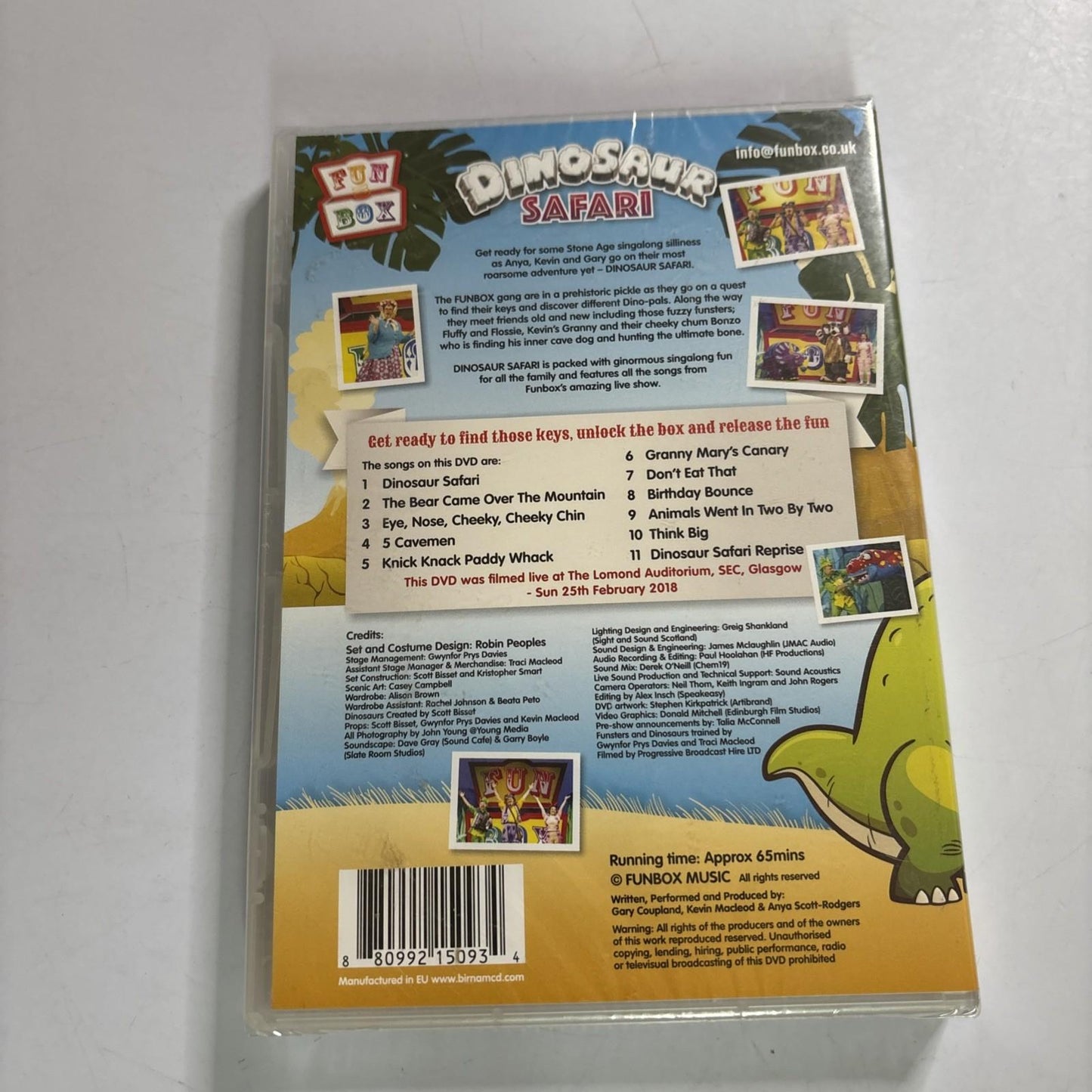 Fun Box - Dinosaur Safari (DVD) All Regions