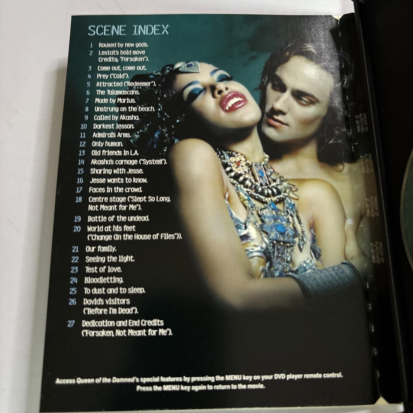 Queen Of The Damned (DVD, 2002) Aaliyah Region 2