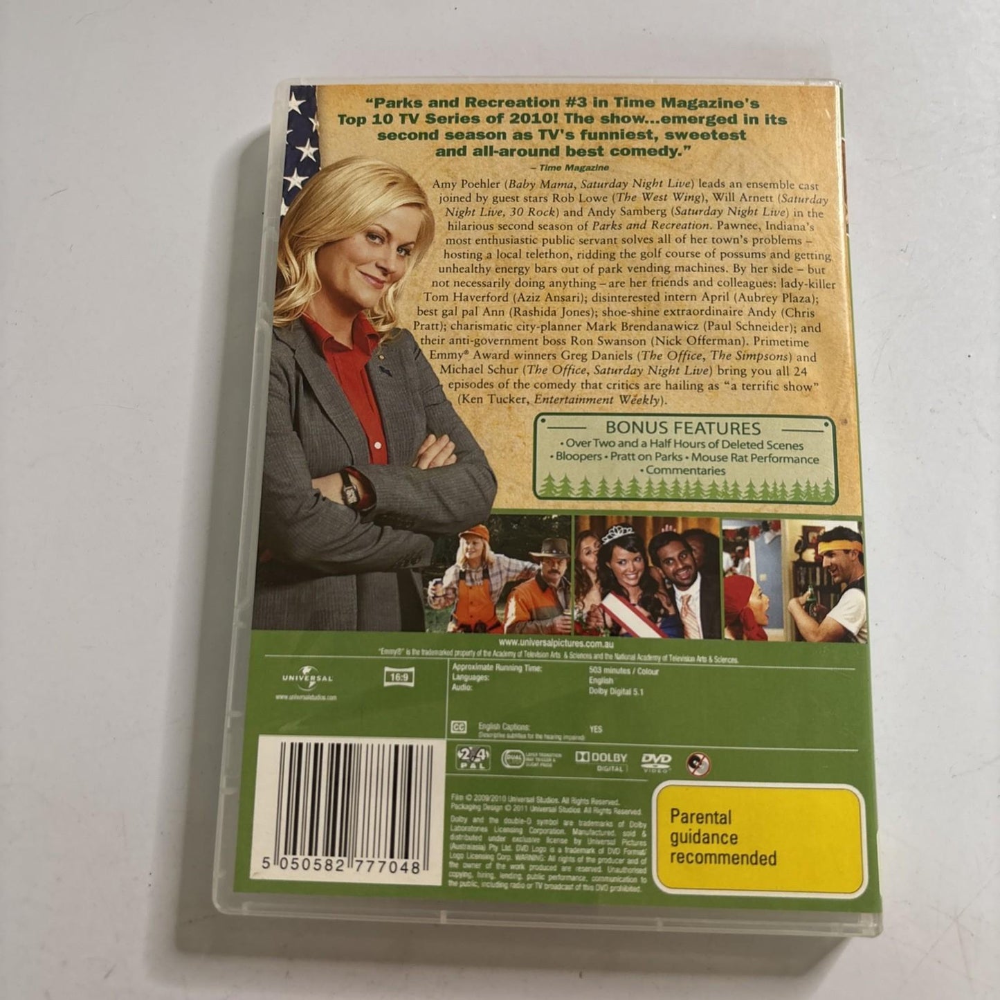 Parks and Recreation : Season 2 (DVD, 2010) Region 4,2