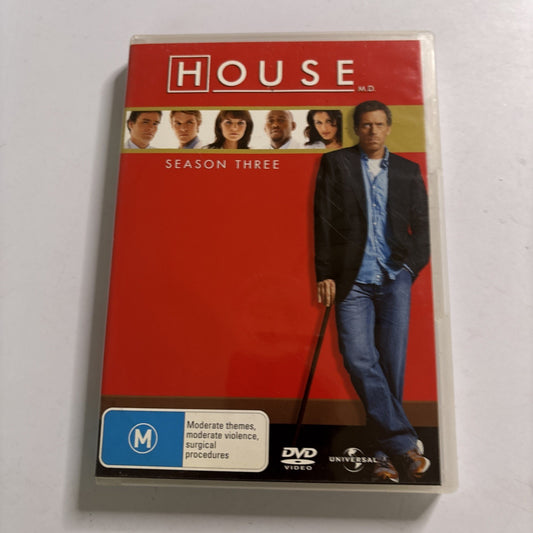 House : Season 3 (DVD, 2006) Region 4,2