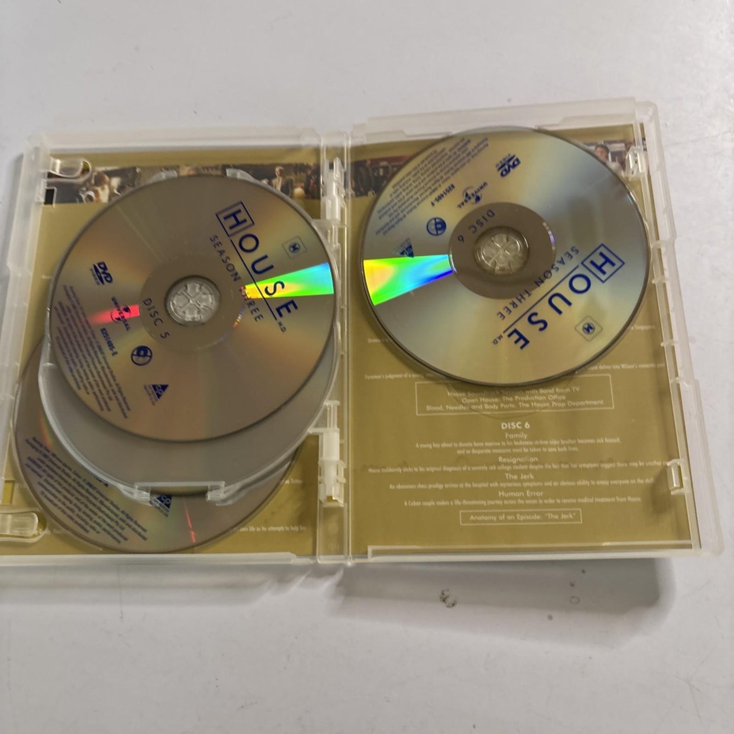 House : Season 3 (DVD, 2006) Region 4,2