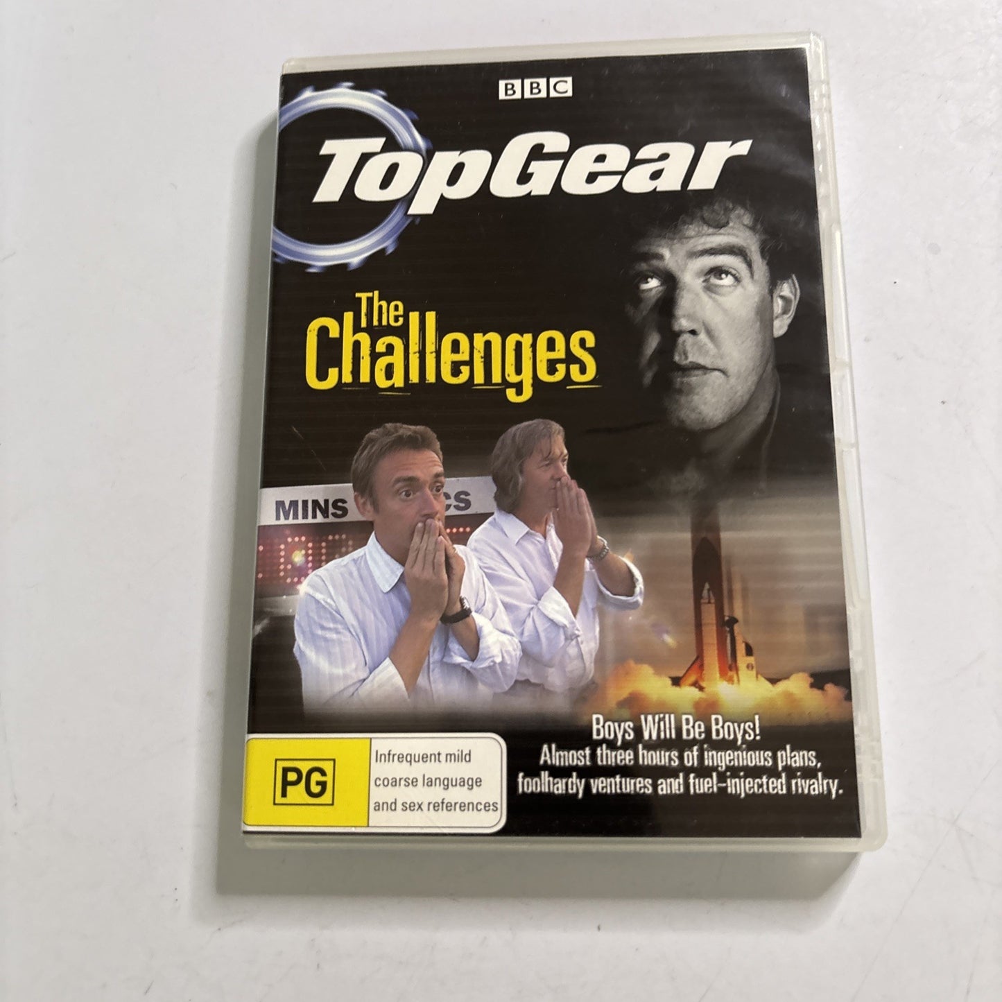 Top Gear - The Challenges (DVD, 2007) Region 4 Jeremy Clarkson Region 4