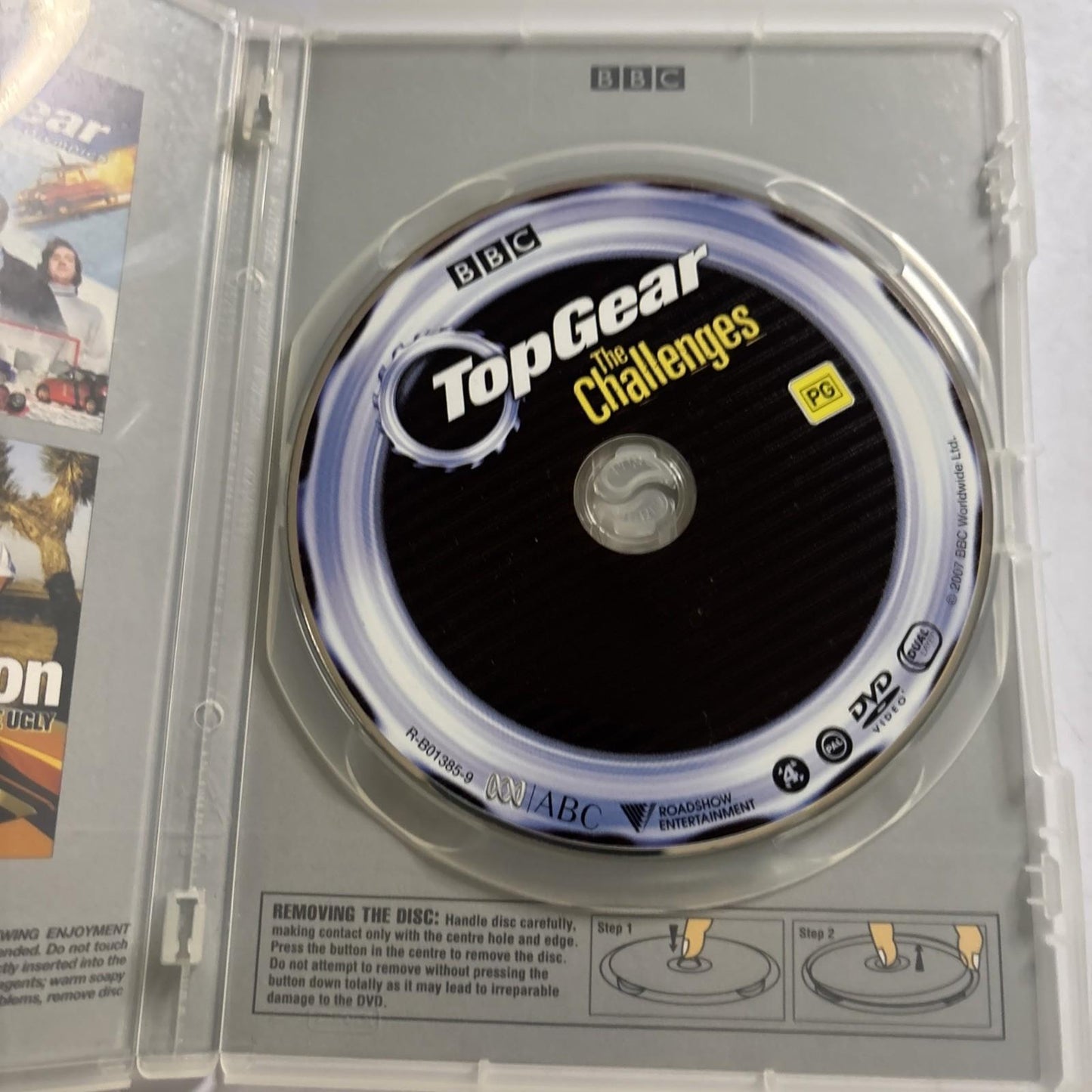 Top Gear - The Challenges (DVD, 2007) Region 4 Jeremy Clarkson Region 4