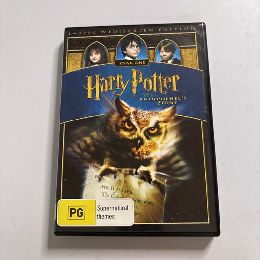 Harry Potter and the Philosopher's Stone (DVD, 2001) Region 4