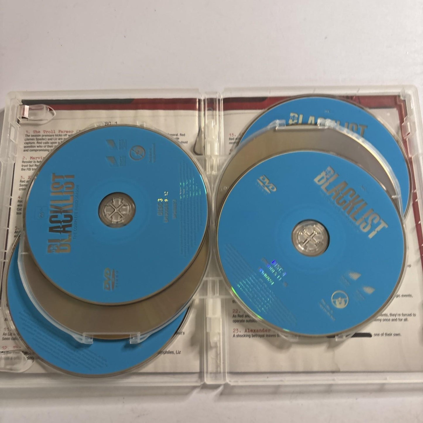 The Blacklist : Season 3 (DVD, 2015) Region 4,2