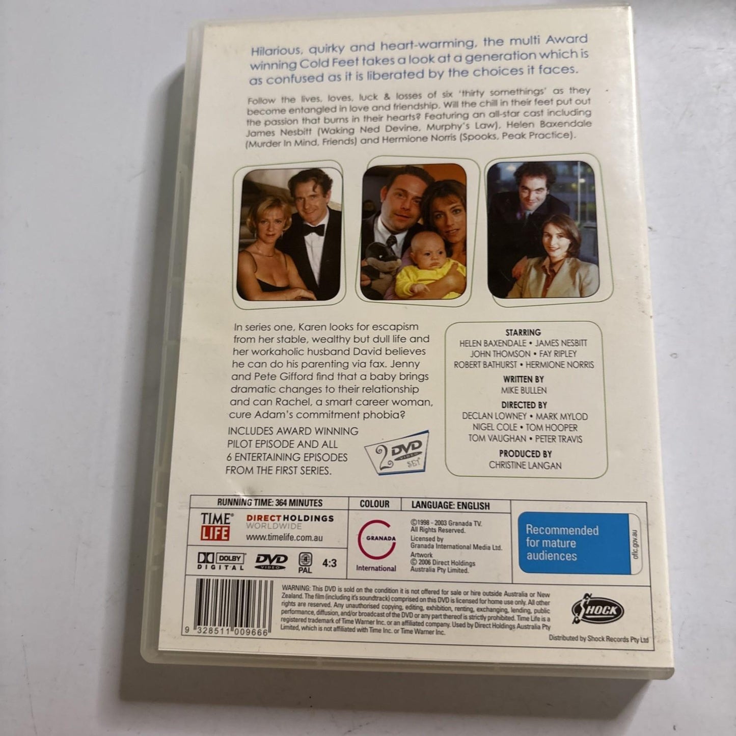 Cold Feet : Series 1 + Pilot Episode (DVD, 1998) Region 4