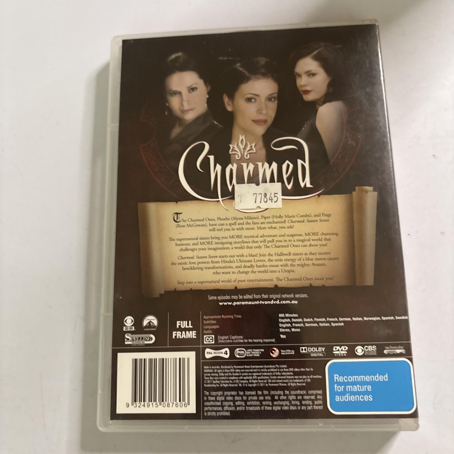 Charmed : Season 7 (DVD, 2004) Region 4