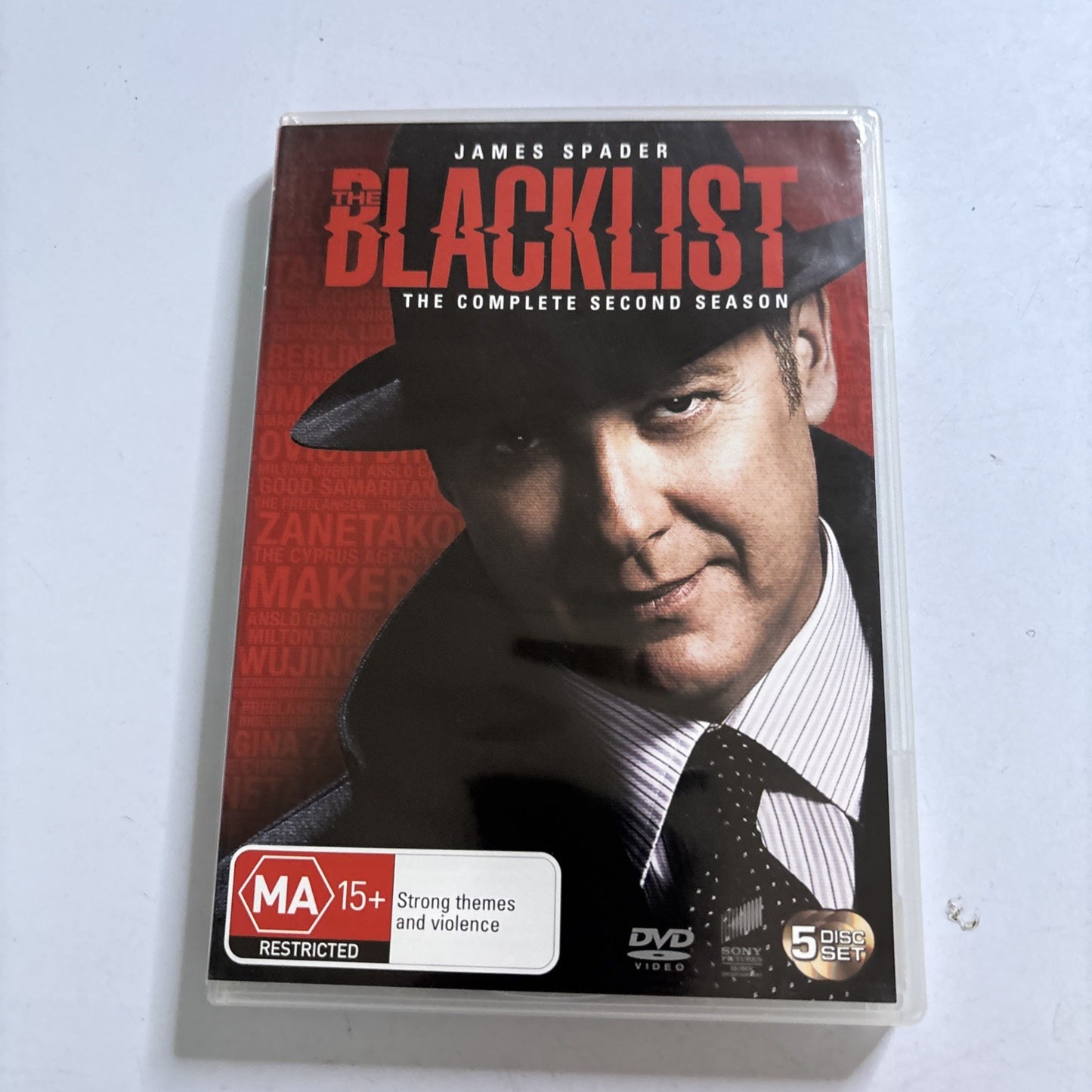 The Blacklist : Season 2 (DVD, 2014) James Spader Region 4,2