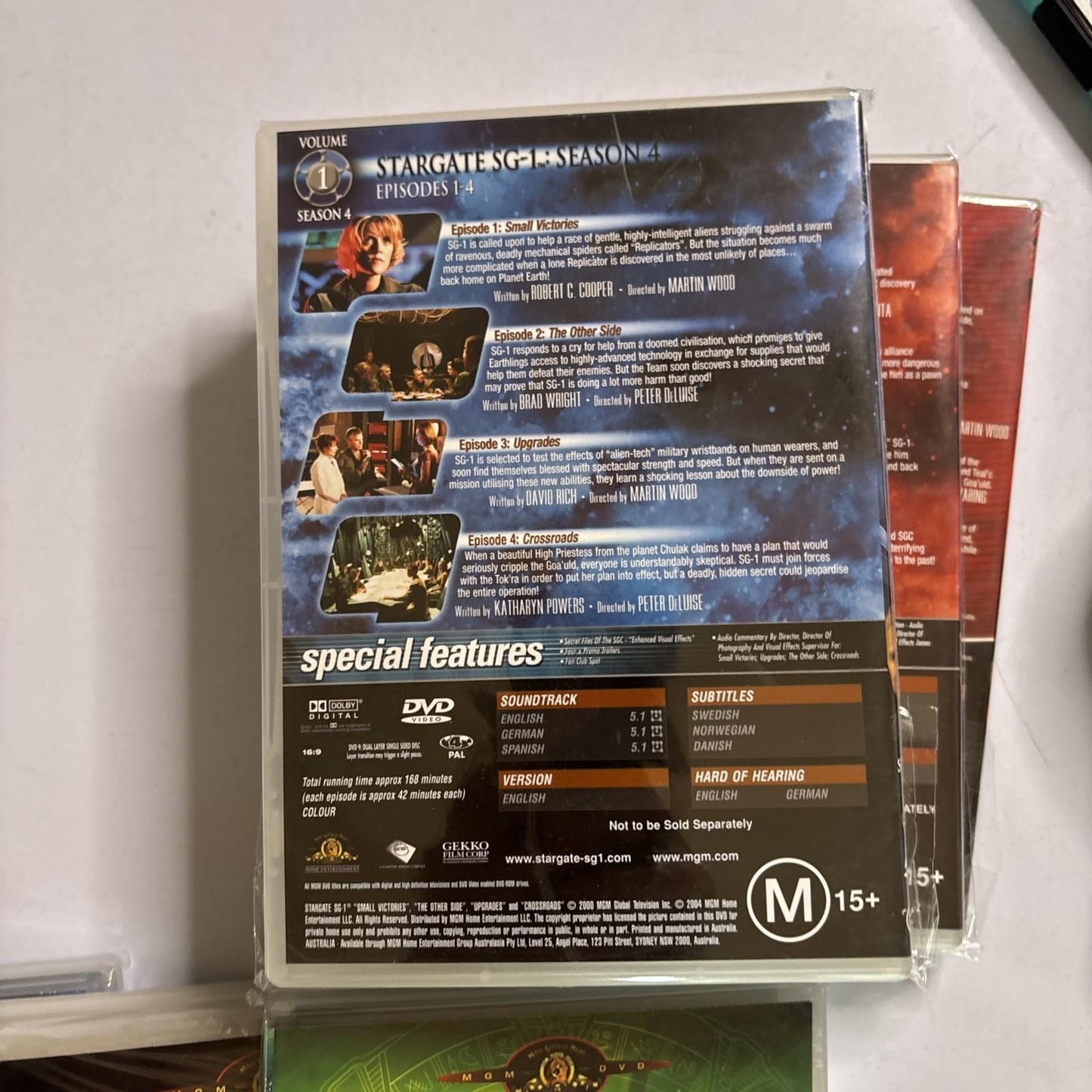 Stargate SG 1 - Various Episodes (DVD, 14-Disc) Region 4