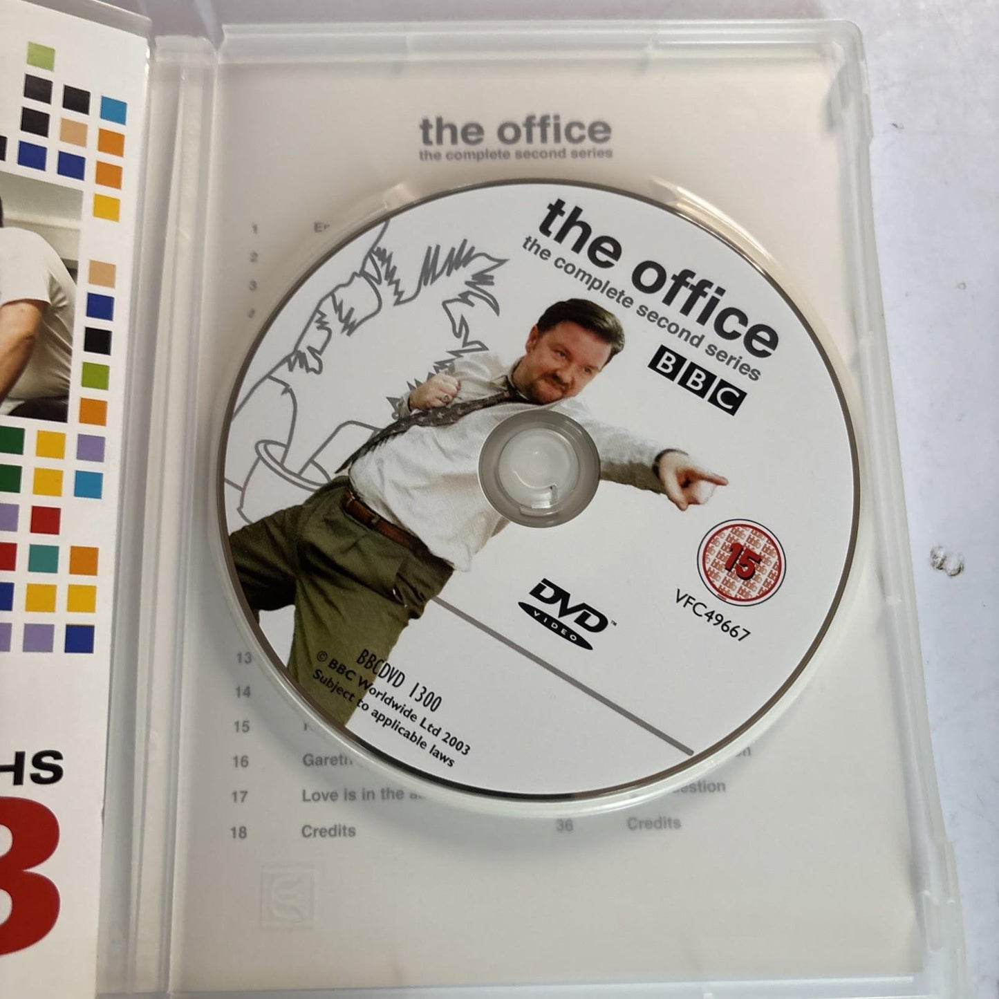The Office UK - Series 2 (DVD, 2003) BBC Ricky Gervais Region 4,2