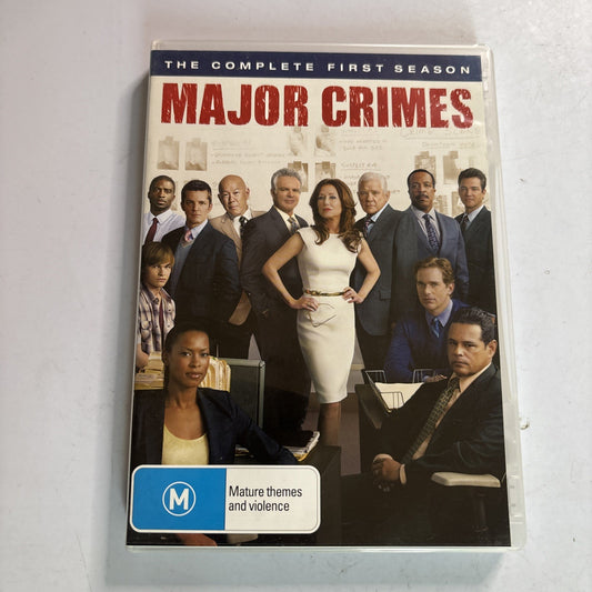 Major Crimes : Season 1 (DVD, 2012) Region 4 NEW