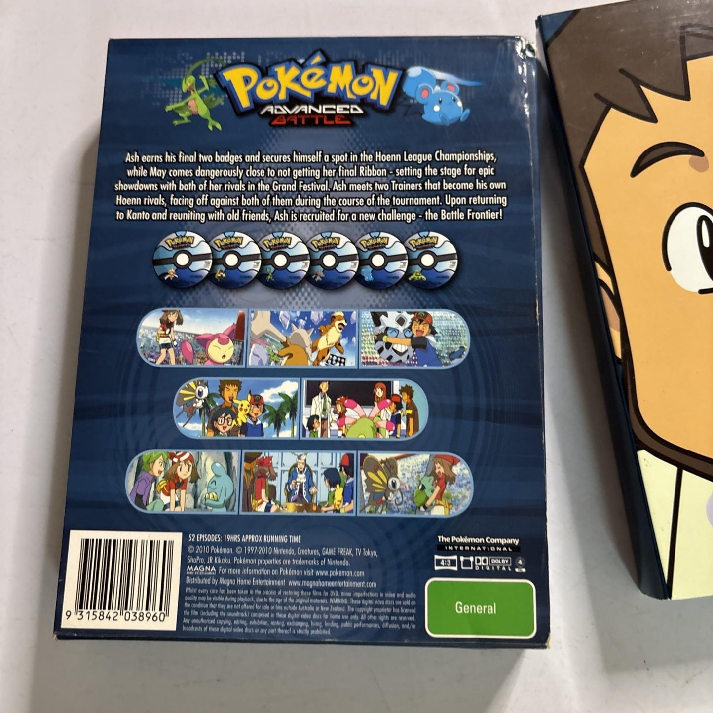Pokemon - Advanced Battle : Season 8 (DVD, 2006) *Missing One Disc*