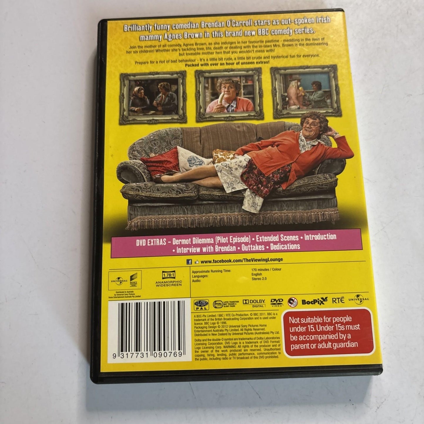 Mrs. Brown's Boys : Series 1 (DVD, 2011) Region 4,2