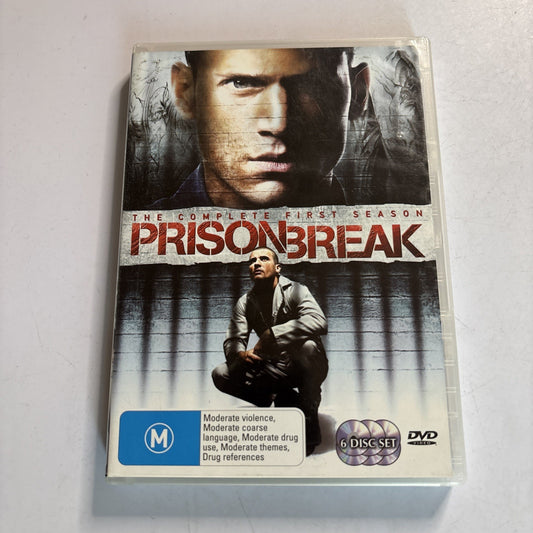 Prison Break : Season 1 (DVD, 2005) Region 4