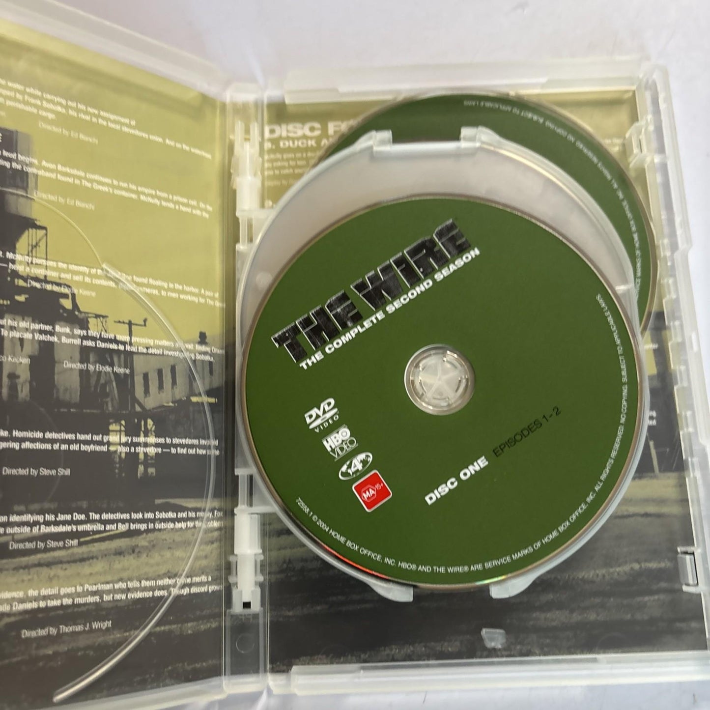 The Wire : Season 2 (DVD, 2002) Region 4