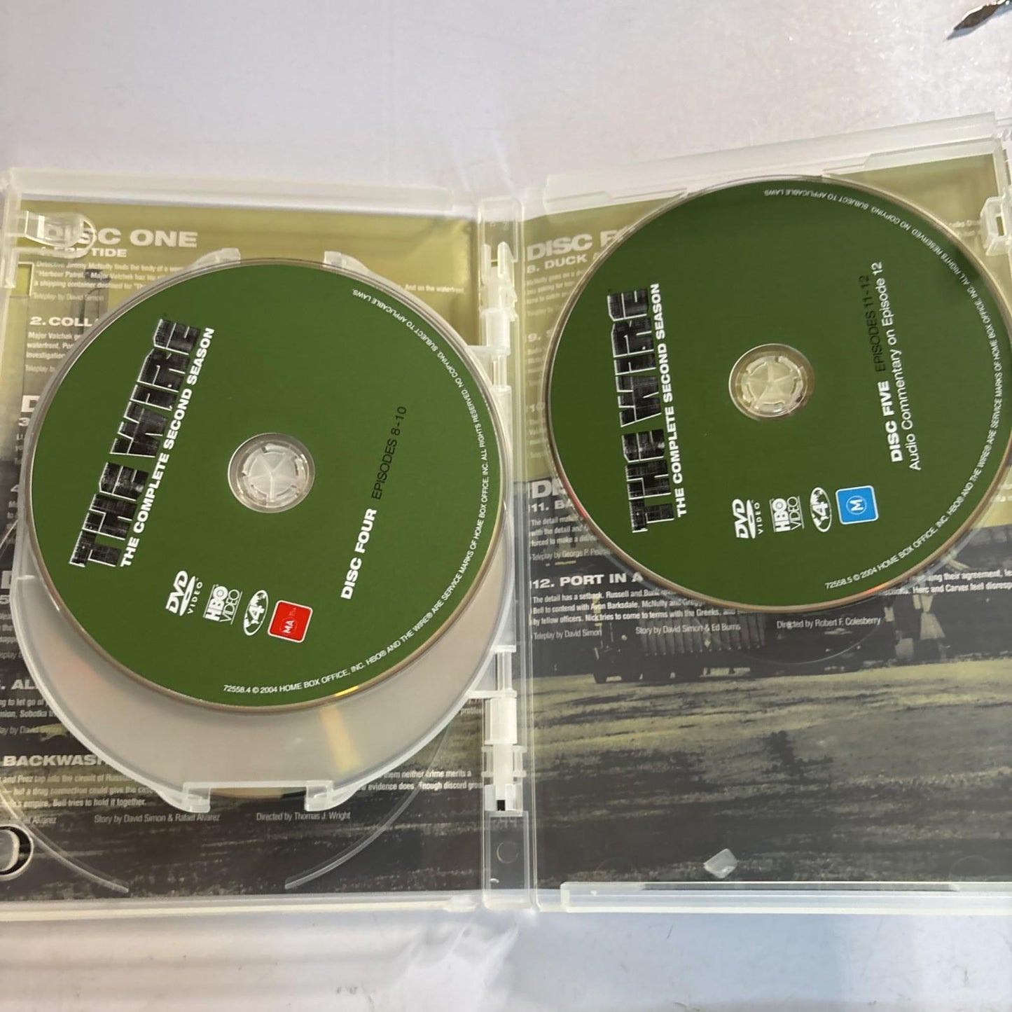 The Wire : Season 2 (DVD, 2002) Region 4