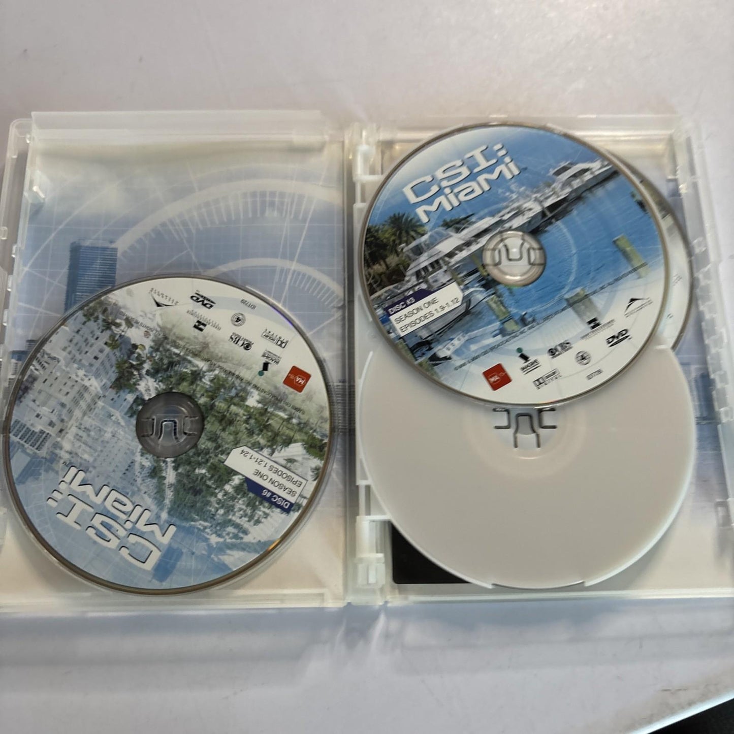 Csi Miami : Season 1 (DVD, 2002) Region 4