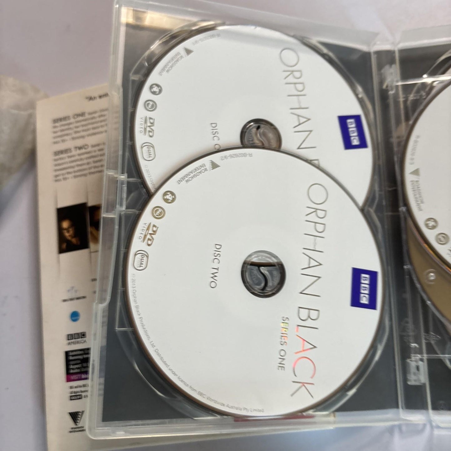 Orphan Black : Series 1, 2, 4 (DVD, 2014, 9-Disc) Region 4