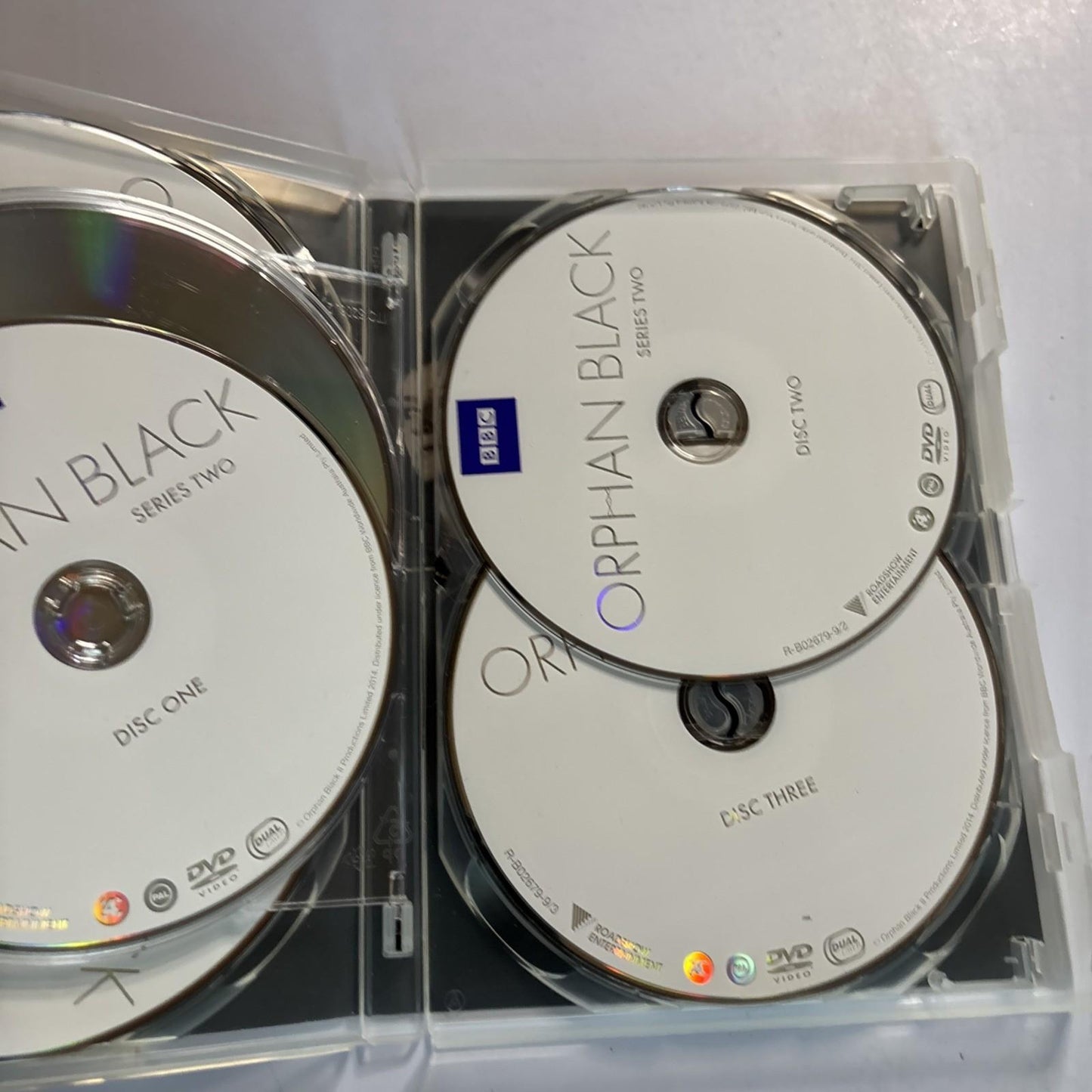 Orphan Black : Series 1, 2, 4 (DVD, 2014, 9-Disc) Region 4