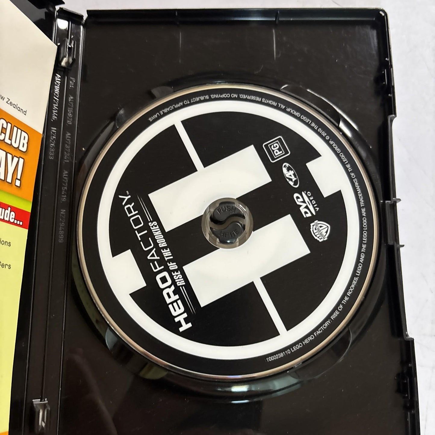 Lego Hero Factory - Rise of the Rookies (DVD, 2010) Region 4