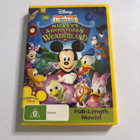 Mickey Mouse Clubhouse - Mickey's Adventures in Wonderland (DVD, 2007) Region 4