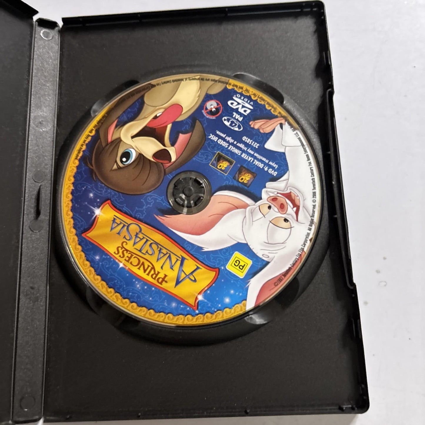 Princess Anastasia (DVD, 1997) Christopher Lloyd, Kelsey Grammer, Region 4