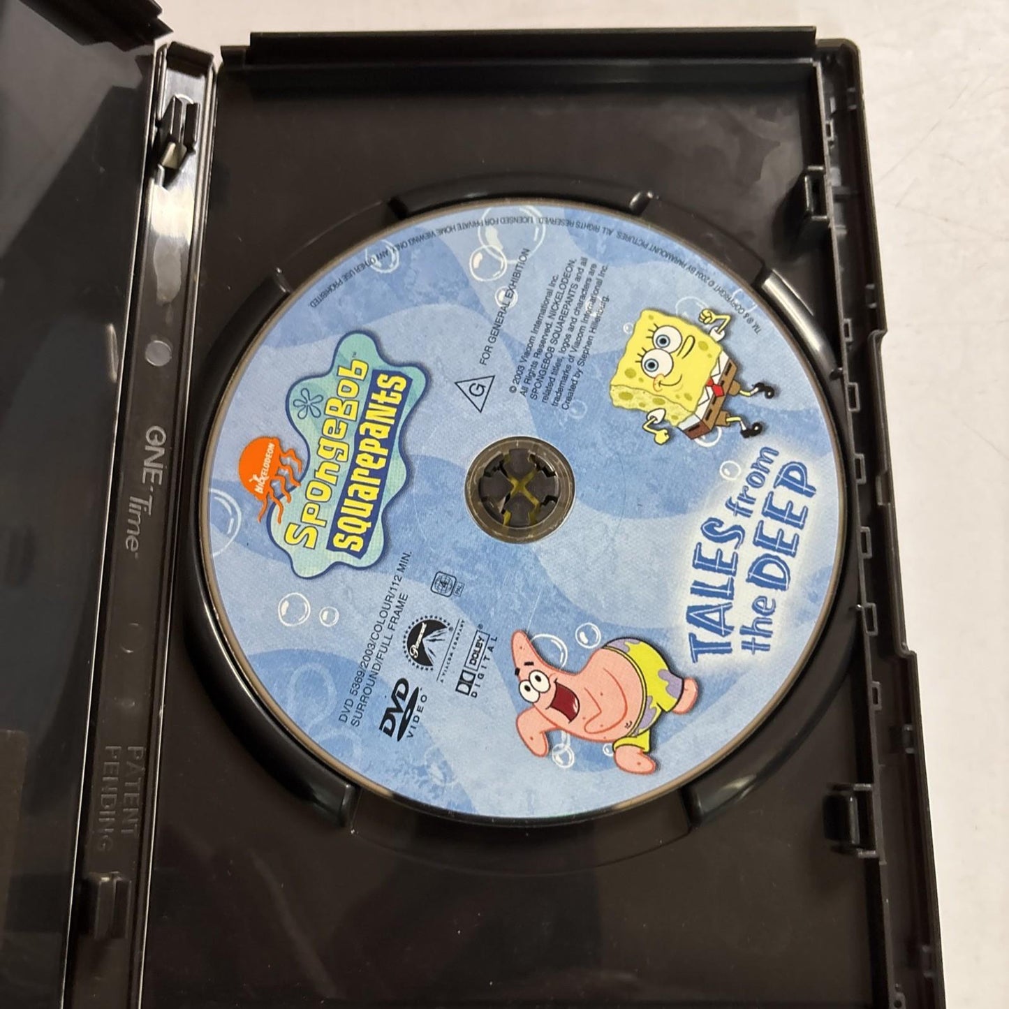SpongeBob SquarePants - Tales From The Deep (DVD, 2003) Region 4