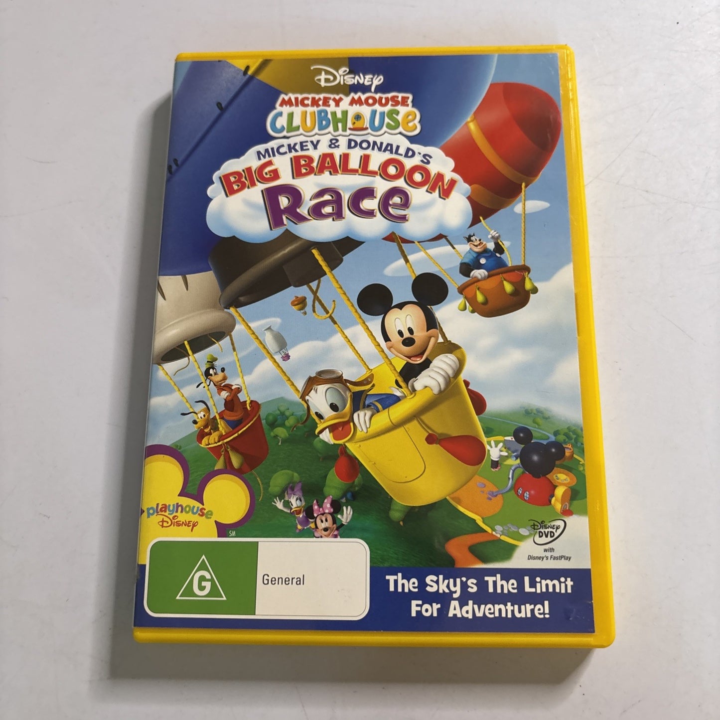 Mickey Mouse Clubhouse - Mickey & Donald's Big Balloon Race (DVD, 2006) Region 4