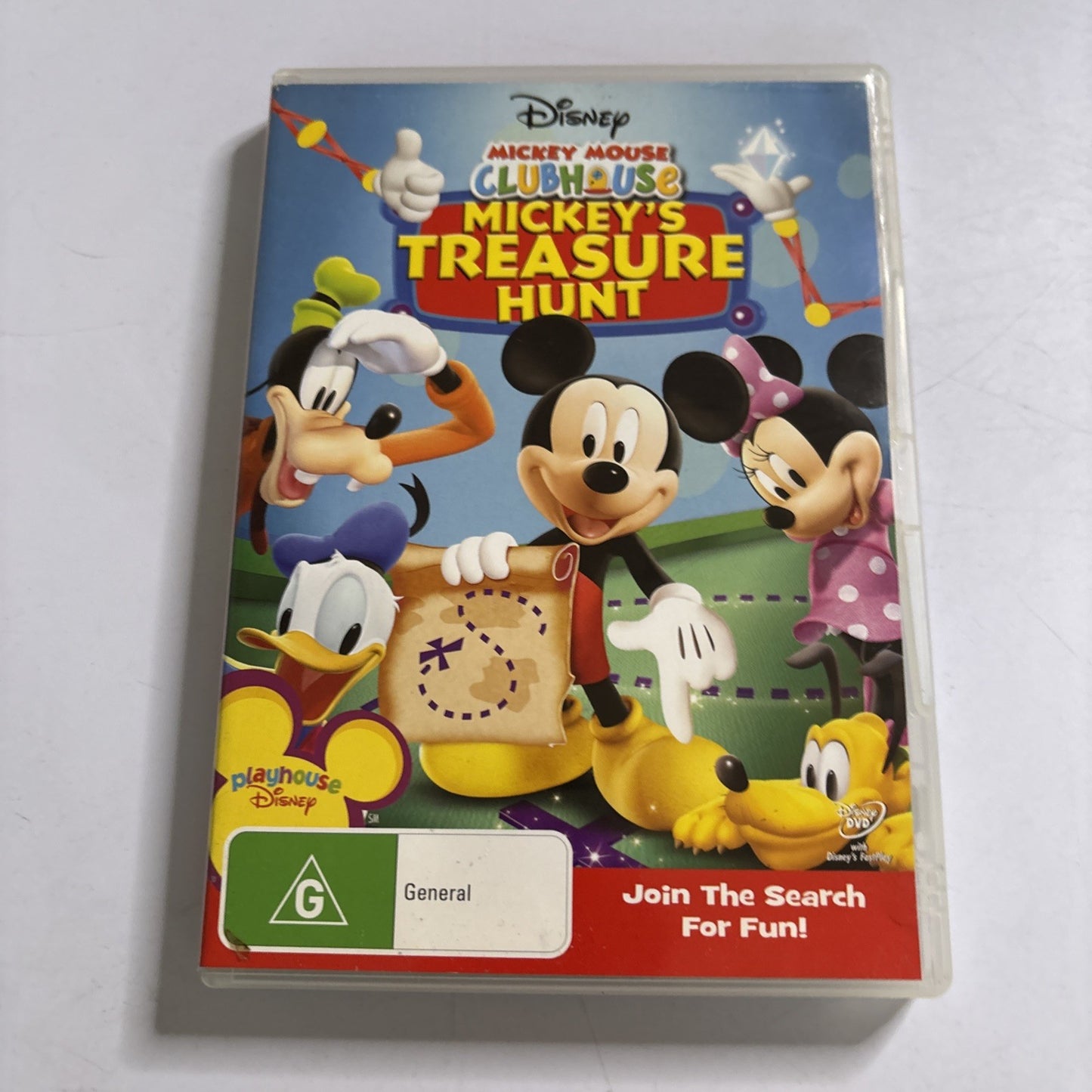 Mickey Mouse Clubhouse - Mickey's Treasure Hunt (DVD, 2006) Region 4