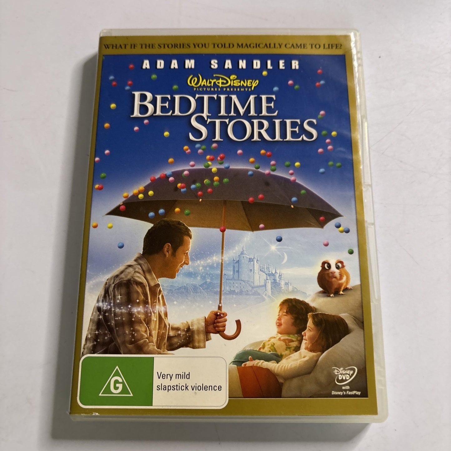 Bedtime Stories (DVD, 2008) Adam Sandler Region 4