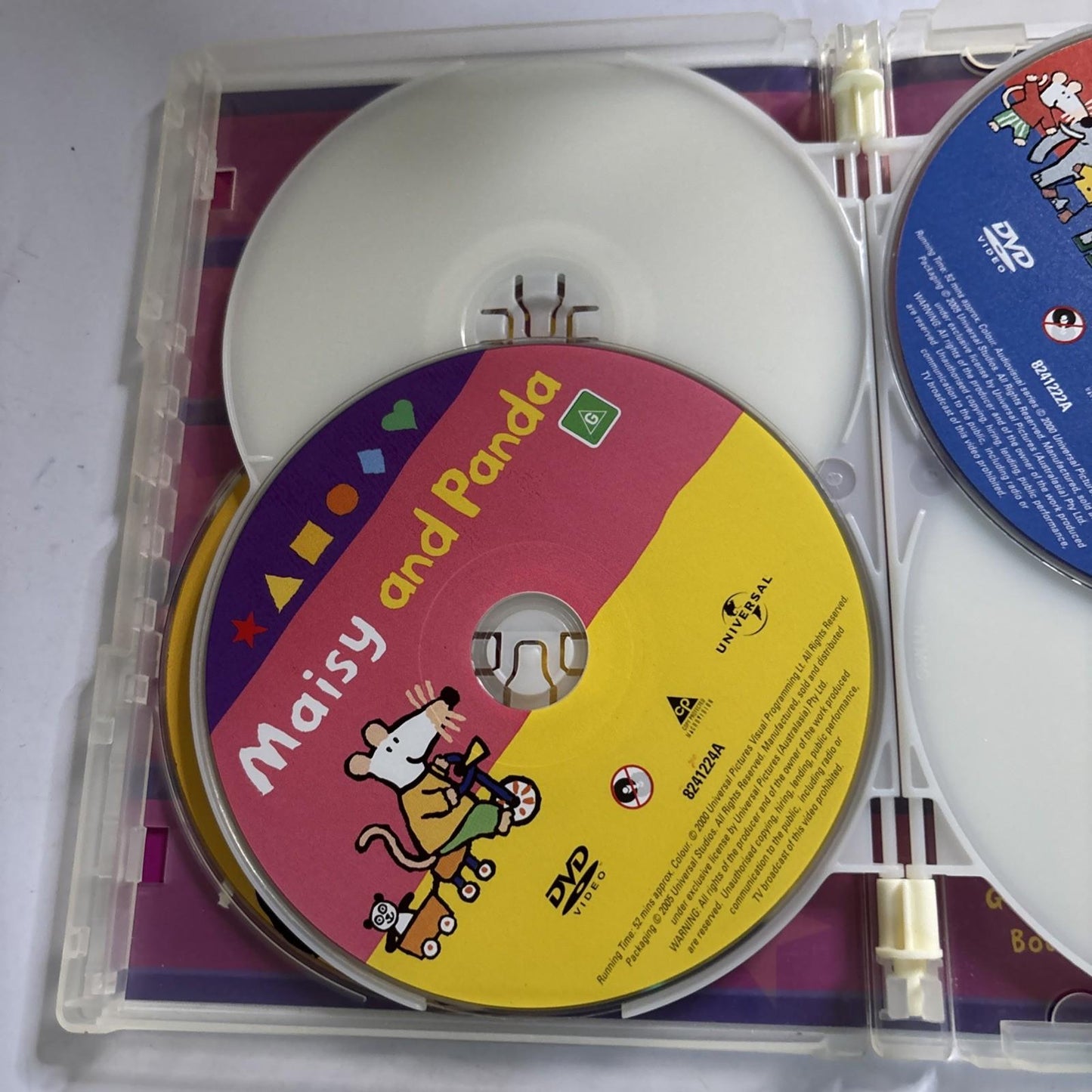 Maisy: Slash, Farm, Fun In The Sun, Panda, Playtime (DVD, 5-Disc) Region 4,2