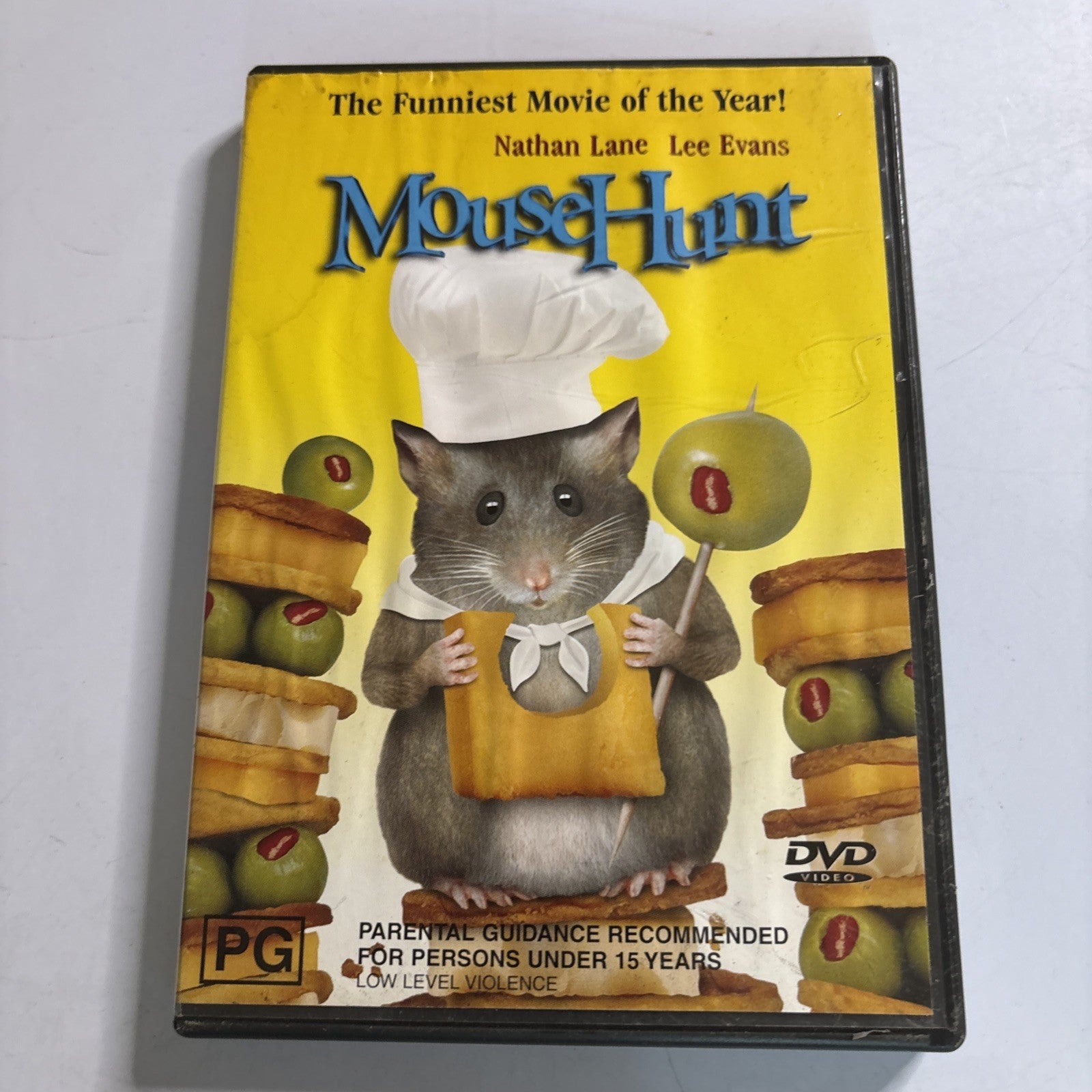 MouseHunt DVD 1997 Nathan Lane Lee Evans Region 4 Retro Unit mousehunt-dvd-1997-nathan-lane-lee-evans-region-4-retro-unit