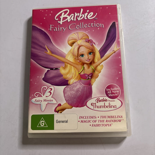 Barbie - Thumbelina / Fairytopia / Magic of the Rainbow (DVD, 2008) Region 4,2