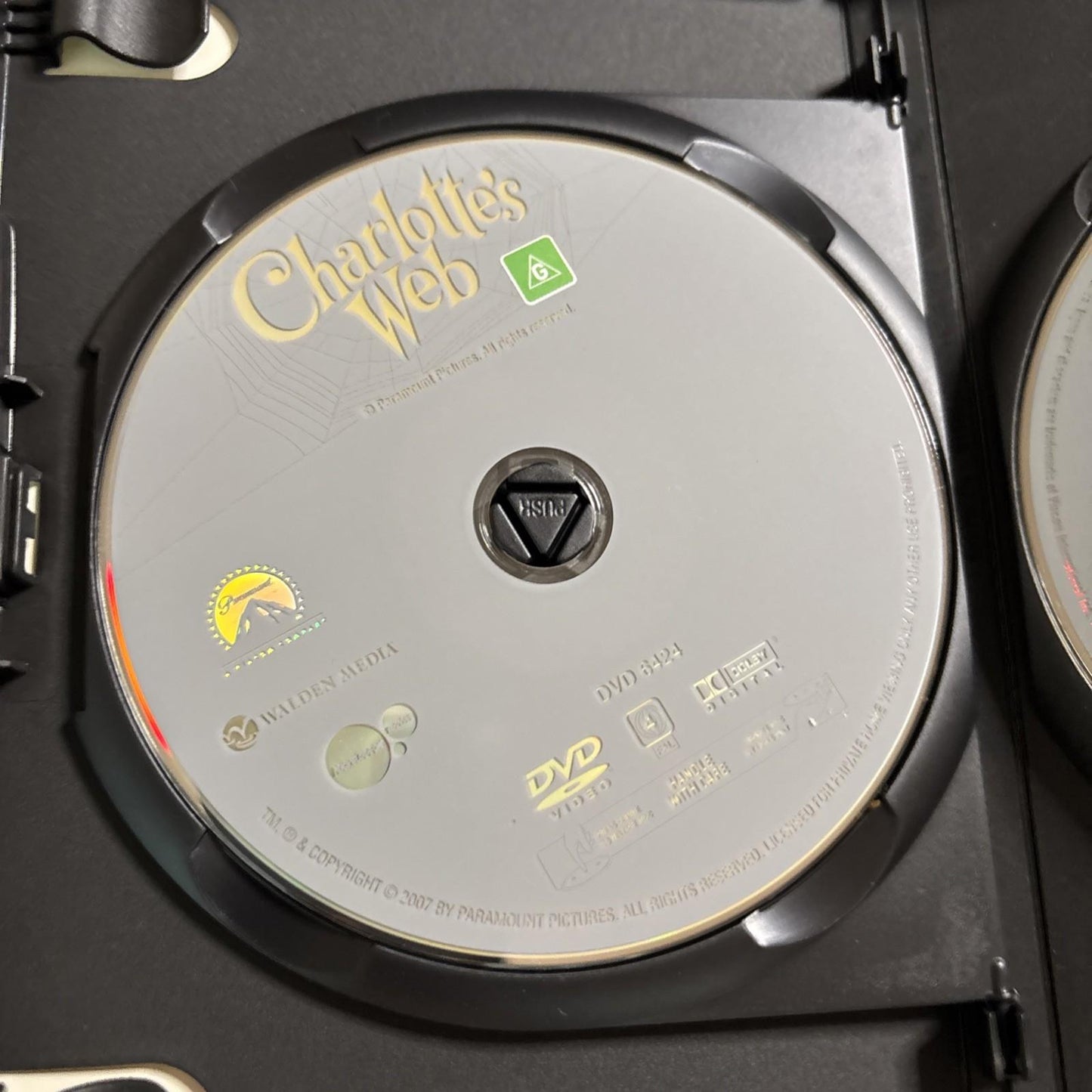 Charlotte's Web / Barnyard (DVD, 2009) Dakota Fanning, Julia Roberts, Region 4