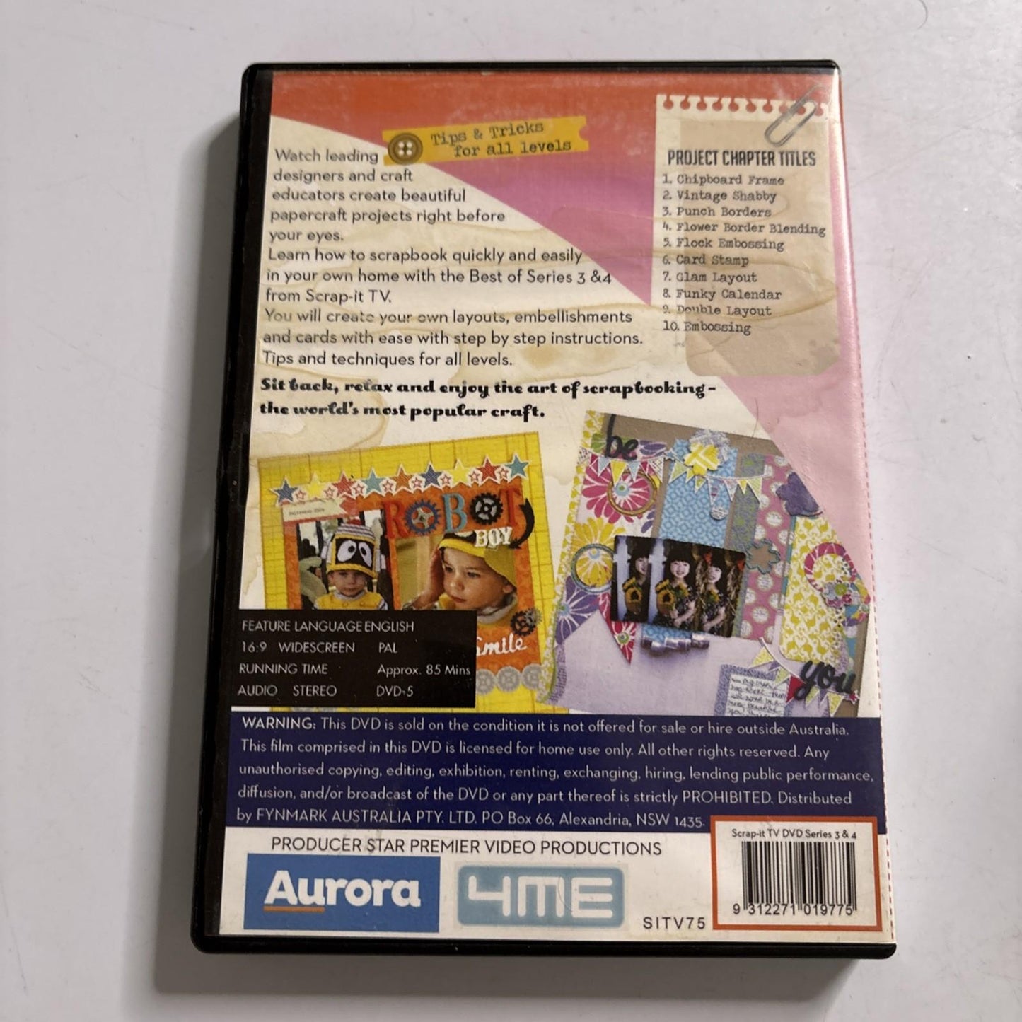 Scrap It TV Bella! Best Of Series (DVD) All Regions