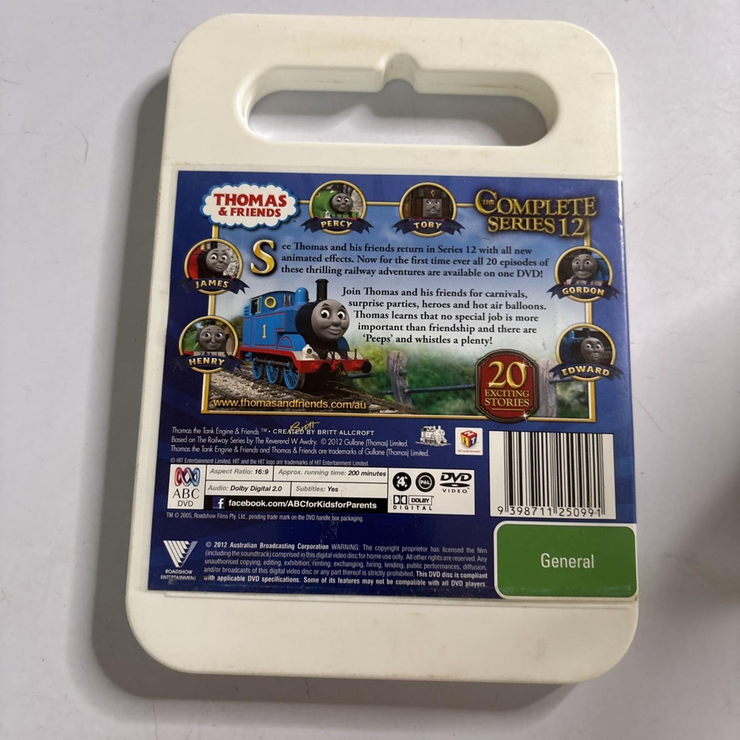 Thomas & Friends : Series 12 (DVD, 2011) Region 4