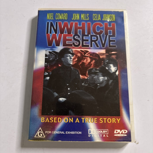 In Which We Serve (DVD, 1942) Noel Coward, John Mills All Regions