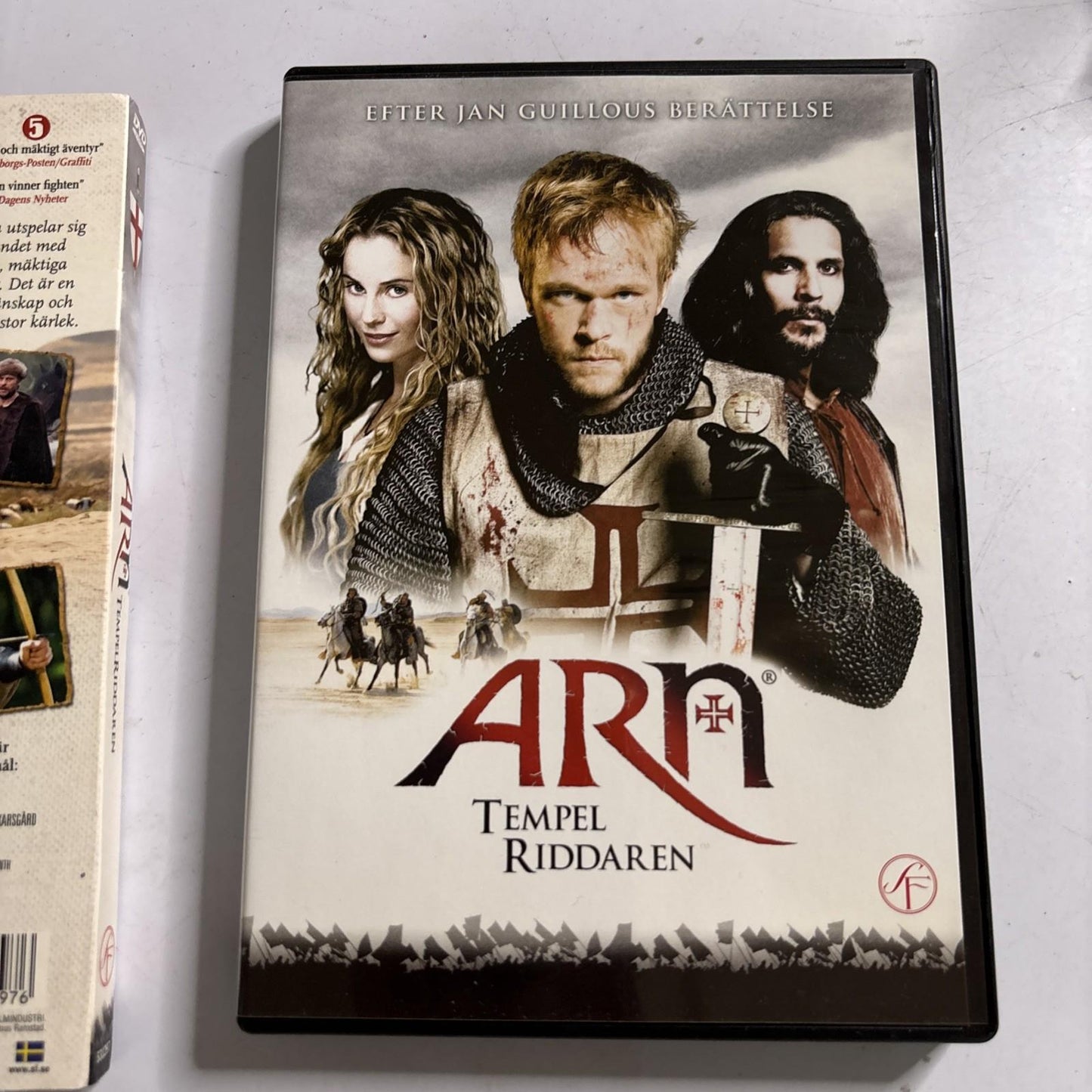 Arn Tempel Rissaren (DVD, 2007) Efter Jan Region 2 Swedish