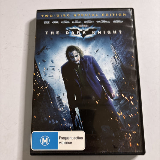 The Dark Knight (Special Edition, DVD 2008) Heath Ledger, Christian Bale Region4