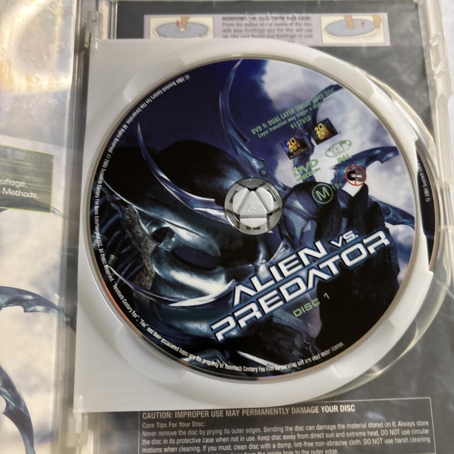 Alien Vs Predator (Extreme Edition, DVD, 2004) Region 4