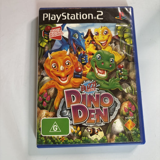 Dino Den Buzz Junior Sony Playstation 2 PS2 PAL