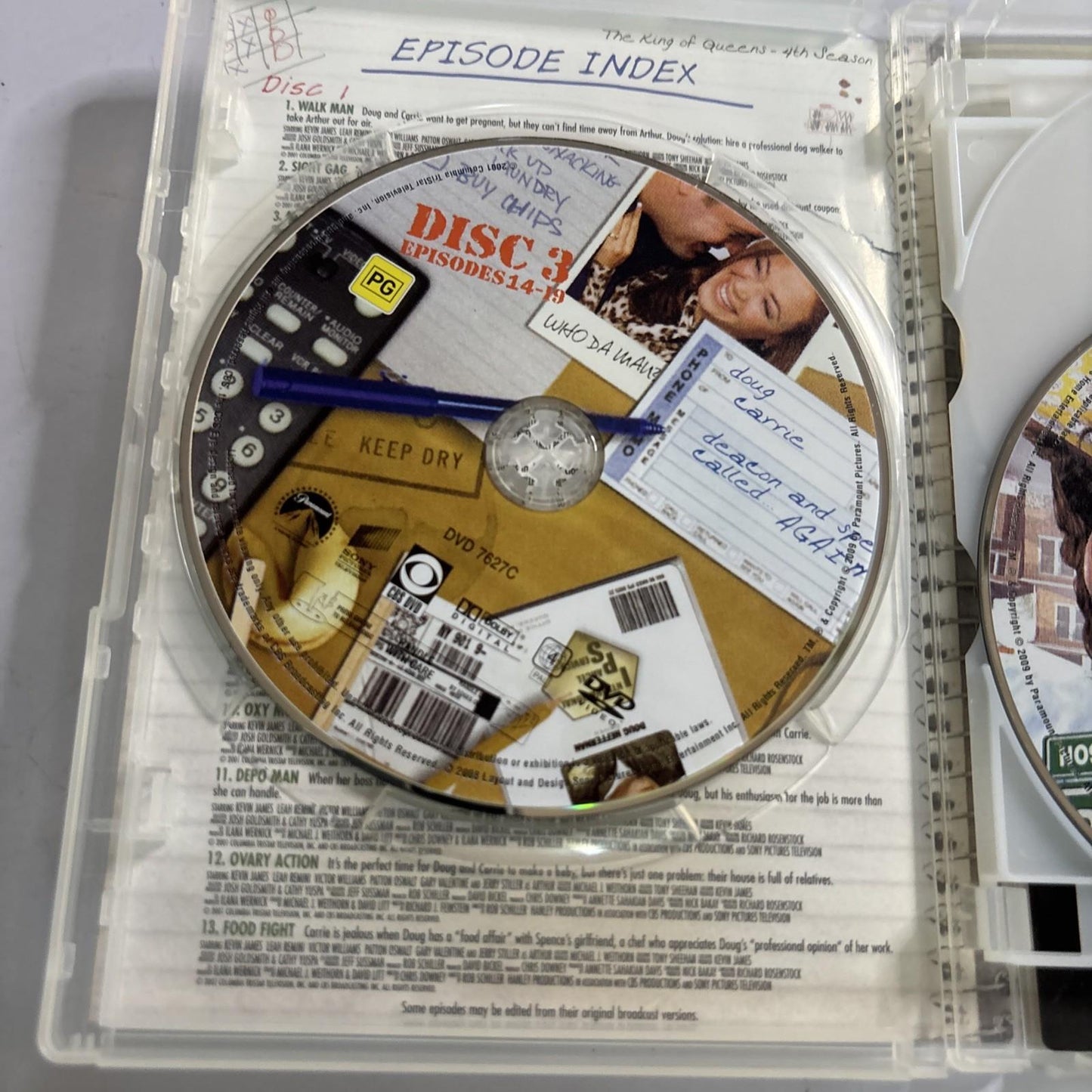 The King of Queens : Season 4 (DVD, 2001) Region 4