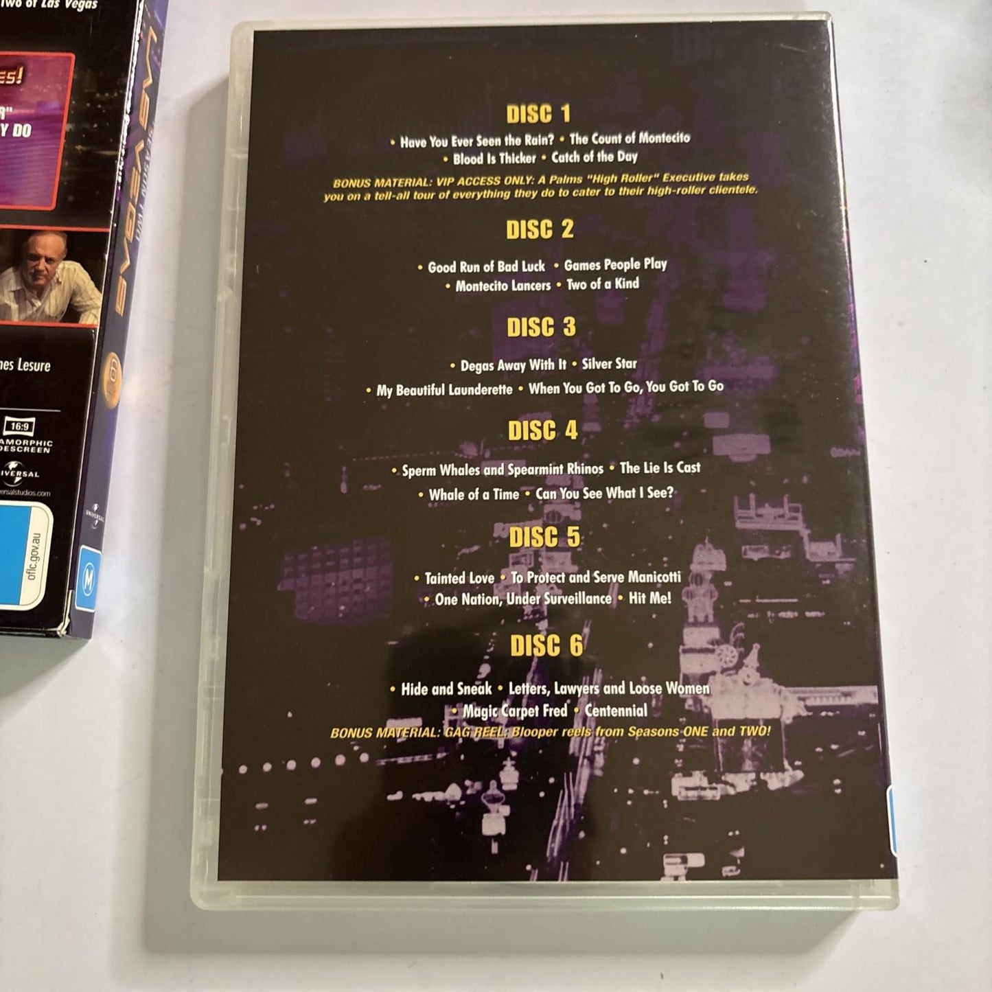 Las Vegas : Season 2 (DVD, 2004) Region 4,2